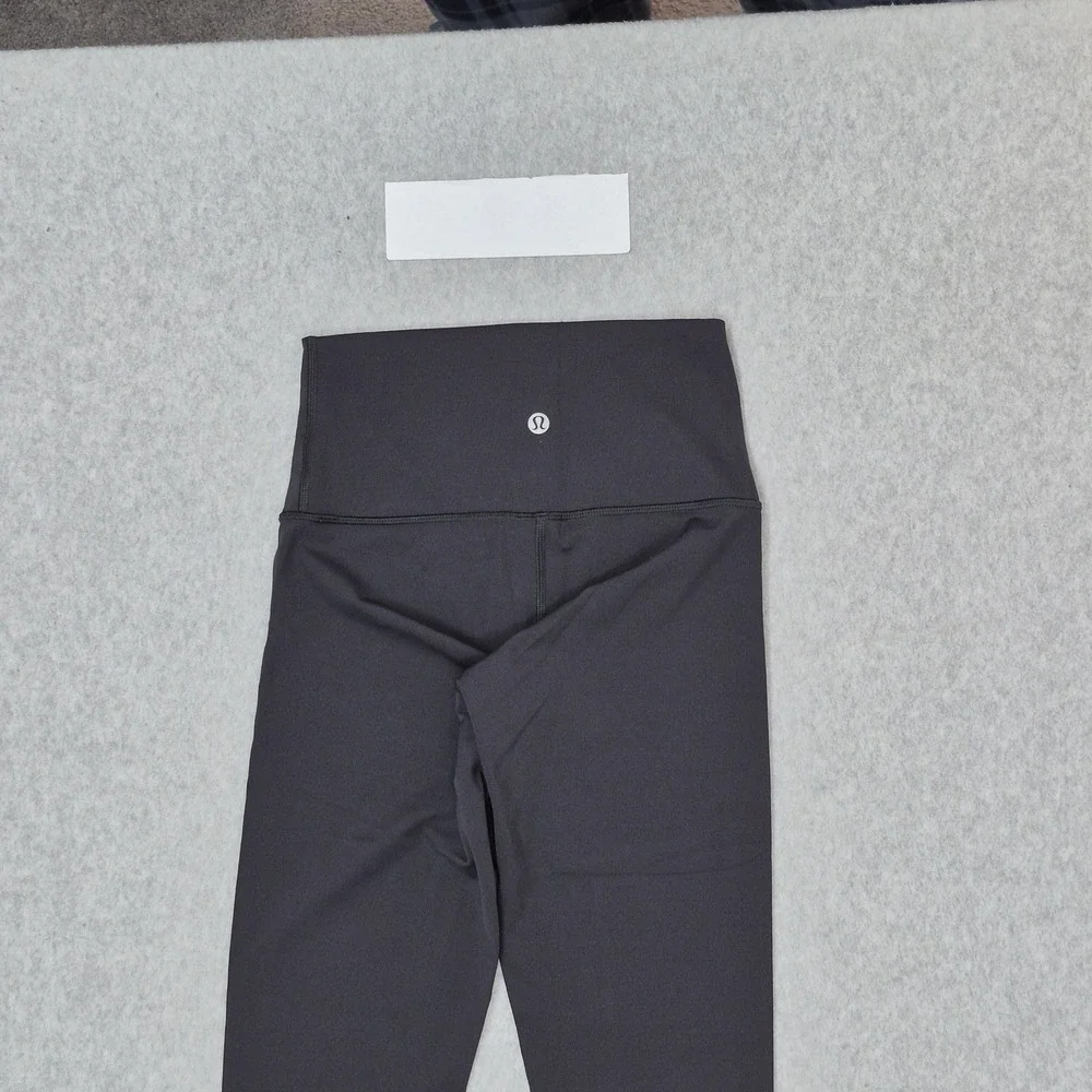 Lululemon Women Activewear Pants 2 Black Wunder Under Legging Yoga Slim 28